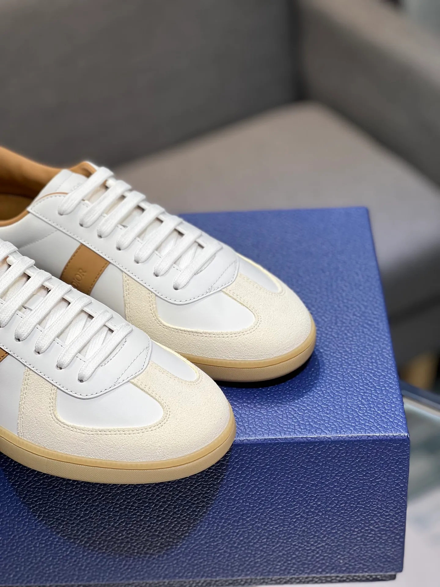Men's men's shoes 💰560〖Audio⁠Di‎〗Dior2025⁠new‎ B01 training⁠德‎shoes Material⁠surface‎: layer⁠head‎leather⁠cow‎+lining cowhide‎ TPU original bottom⁠large⁠version‎ code number‎: male 39-45 <Male 38 46 done>